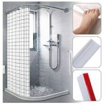 product_image_name-Generic-شريط حاجز مانع لتسرب المياه لكابينة الاستحمام والمطبخ من السيليكون، شريط مانع لتسرب المياه لدش وحمام، حوض-2