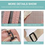 product_image_name-Generic-Sac de sport léger pour femme, sac de voyage, sac de week-end, avec compartiment à chaussures, idéal pour les voyages, le sport et la randonnée, rose.-4