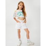 product_image_name-Koton-T-shirt Fille Blanc-1