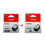 Canon  PACK CARTOUCHE 445 NOIR ET 446 COULEUR