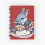 Heirloom Bunny Spiral Notebook Bloc note