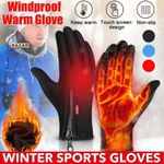 product_image_name-Generic-Gants Thermiques Hiver Tactiles Imperméables et Antidérapants – Pour Moto, Cyclisme, Sport & Randonnée – Noir-1