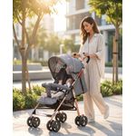 Generic Poussette Bébé Pliable – Pratique, Légère & Robuste - image 2