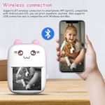 product_image_name-Generic-طابعة جيب حرارية لاسلكية صغيرة محمولة، طباعة بدون حبر للصور والملاحظات والدراسة-2