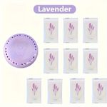 product_image_name-Generic-Désodorisant Coquille Lavande – 1 Coquille + 10 Sachets – Fraîcheur Longue Durée pour Maison, Voiture et Toilettes-4