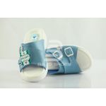 product_image_name-VLT MEDICAL-Sandales Bleu clair en Cuir Synthétique pour Femme - Confort Médical Optimisé pour Vos Pieds-4