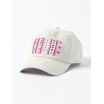 product_image_name-Generic-casquette personnalisée Charmant motif de cœur rose vertical pour une touche ludique casquette blanc unique-1