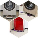 product_image_name-Generic-4 Pieds Anti Vibration Universel pour Machine à Laver & Réfrigérateur Anti bruit-2
