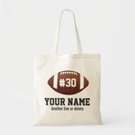 product_image_name-Generic-Tote bag number made on order jersey of football, Unique, haute qualité-2