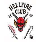 The Hellfire Club style 1 Poster Chambre Haute Qualité