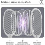 product_image_name-Generic-Tapette à Mouche électrique, 3000V Rechargeable-3