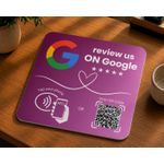 Generic لوحة NFC وكود QR لمراجعات Google (باللغة العربية)