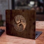 product_image_name-Generic-Skin autocollant pour ordinateur et pc portable Bois Zen - 13 à 17.3" + Kit nettoyage offert-3