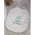 product_image_name-Generic-Bavoir pour Bébé - Tablier d'Alimentation " Kayen hi 3cha ? " pour Bébé Garçon et Filles -3