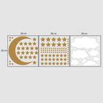 product_image_name-Generic-131 lune, d'étoiles et de nuages ملصق ديكور حائط-4