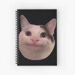 Beluga Cat Spiral Notebook Bloc note