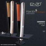 product_image_name-Enzo-مملس شعر عناية بالكيراتين وزيت اللوز حماية مكواة فرد السيراميك، درجة حرارة 980F-3