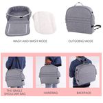 product_image_name-Generic-Lit Couffin Bebe Berceau bébé, Portable + Matelas Anti Moustique -Sac pour maman-4