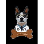 Veterinary blue heeler  Poster Chambre Haute Qualité
