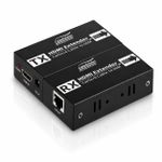 CableSolution ممدد HDMI لمسافة 60 متر بدقة HD 1080p عبر كابل الشبكة - - image 3