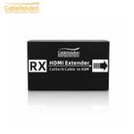 CableSolution ممدد HDMI لمسافة 60 متر بدقة HD 1080p عبر كابل الشبكة - - image 4