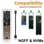 product_image_name-Generic-Boitier SSD M.2 Double Protocol NGFF et NVMe USB C 10Gbps PCI-E- Transparent-1
