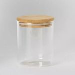 product_image_name-Generic-Bocal en verre avec couvercle en bois hermétique-5