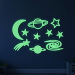 product_image_name-Generic-ملصقات حائط مضيئة في الظلام لتزيين غرفة الأطفال (تصميم عشوائي)-2