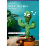 product_image_name-Generic-Cactus Dansant - Jouet Interactif avec 120 Chansons-4