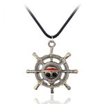 Generic Collier One Piece luffy Pirate drapeau métal collier cosplay Anime  Manga Naruto, جوميا المغرب