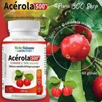 product_image_name-Herbo Ridouane-كبسولات مستخلص الكرز المجفف من Aogubio Acerola 500 ملغ ~ 60 كبسولة ~ مكملات غذائية من Naturetition Aogubio كبسولات مستخلص الكرز المجفف من Acerola وفيتامين C.-1