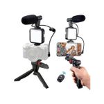 product_image_name-Generic-KIT Vlogging Smartphone, Microphone stéréo, lumière LED, AY-49.-2