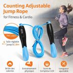 product_image_name-Generic-Corde à Sauter Professionnelle Réglable pour Fitness & Cardio – Entraînement Physique – Taille Ajustable-1