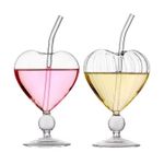 product_image_name-Generic-Verres de jus en Forme de Cœur 6 pièce 210 ml-6