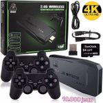 product_image_name-Generic-Mini 4K HDMI TV Game Stick 10000 Console de jeux rétro 2 Contrôleur-2