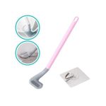 product_image_name-Generic-Brosse de Toilette Golf Brush, Brosse WC Murale en Silicone avec crochet collant-1