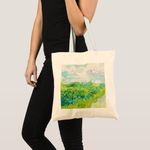 product_image_name-Generic-Tote Bag Green wheat fields, Van Gogh Unique, haute qualité-3