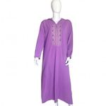 product_image_name-Generic-Djellaba traditionnelle purple confort et élégance brodés-1