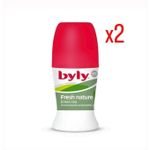 Byly Déodorant fresh nature sans parabene 48h (stic) Unisexe