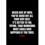 J cole quotes  Style 4 Poster Chambre Haute Qualité