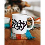 product_image_name-Generic-"King" - Mug pour lui, Tasse personnalisé pour cadeaux -1