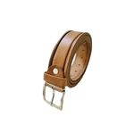 product_image_name-Generic-Ceinture Camel 100% Cuir + Portefeuille Anti détournement de données Marron-3