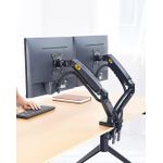 product_image_name-Generic-Support de bureau pour double moniteur réglable en hauteur, rotation complète, pour écrans 17-27 pouces avec capacité de charge de 4.4-19.8 lbs-4
