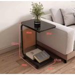 Generic Table d’appoint mobile avec rangement latéral – Design moderne et compact - image 3