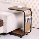 Generic Table d’appoint mobile avec rangement latéral – Design moderne et compact - image 4