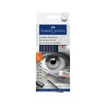 product_image_name-Faber Castel-علبة أقلام رصاص غولد فابير لفنون الرسم و الترميد زائد ممحاة و منجرة-2