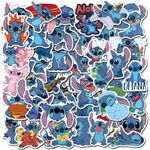 product_image_name-Generic-Pack Cute Cartoon Stitch Stickers Skateboard Luggage Guitar by moroccan otaku-1