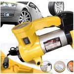 product_image_name-Generic-ضاغط هواء صغير 12 فولت  - مضخة هواء محمولة مع مقياس وضوء طوارئ - منفاخ لإطارات السيارات، الدراجات، الدراجات النارية، الكرات والمراتب القابلة للنفخ-2