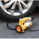 product_image_name-Generic-ضاغط هواء صغير 12 فولت  - مضخة هواء محمولة مع مقياس وضوء طوارئ - منفاخ لإطارات السيارات، الدراجات، الدراجات النارية، الكرات والمراتب القابلة للنفخ-3