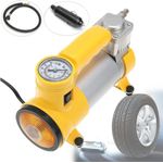 product_image_name-Generic-ضاغط هواء صغير 12 فولت  - مضخة هواء محمولة مع مقياس وضوء طوارئ - منفاخ لإطارات السيارات، الدراجات، الدراجات النارية، الكرات والمراتب القابلة للنفخ-6